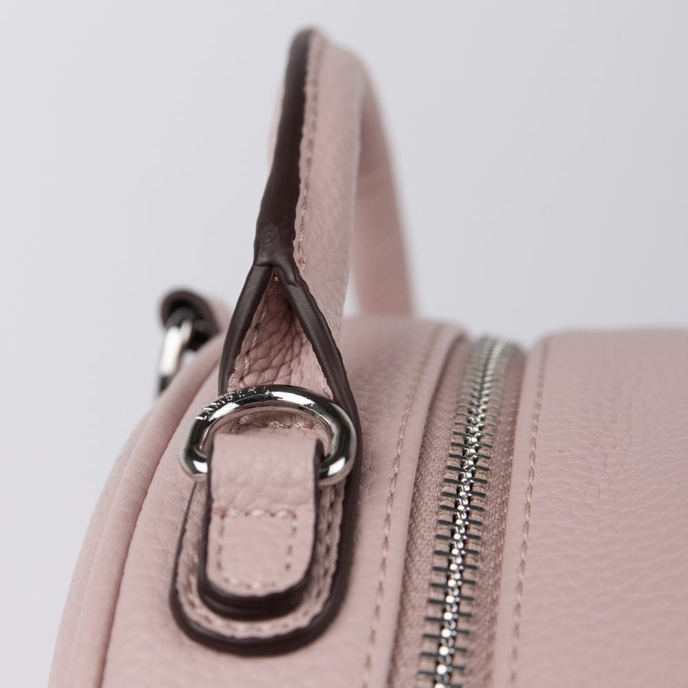 The Maude - Dusty Pink Vegan Leather Backpack