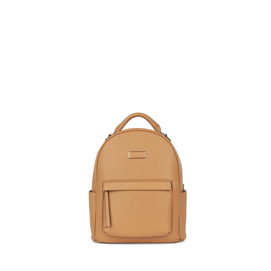 The Maude – 3-in-1 Camel Vegan Leather Backpack