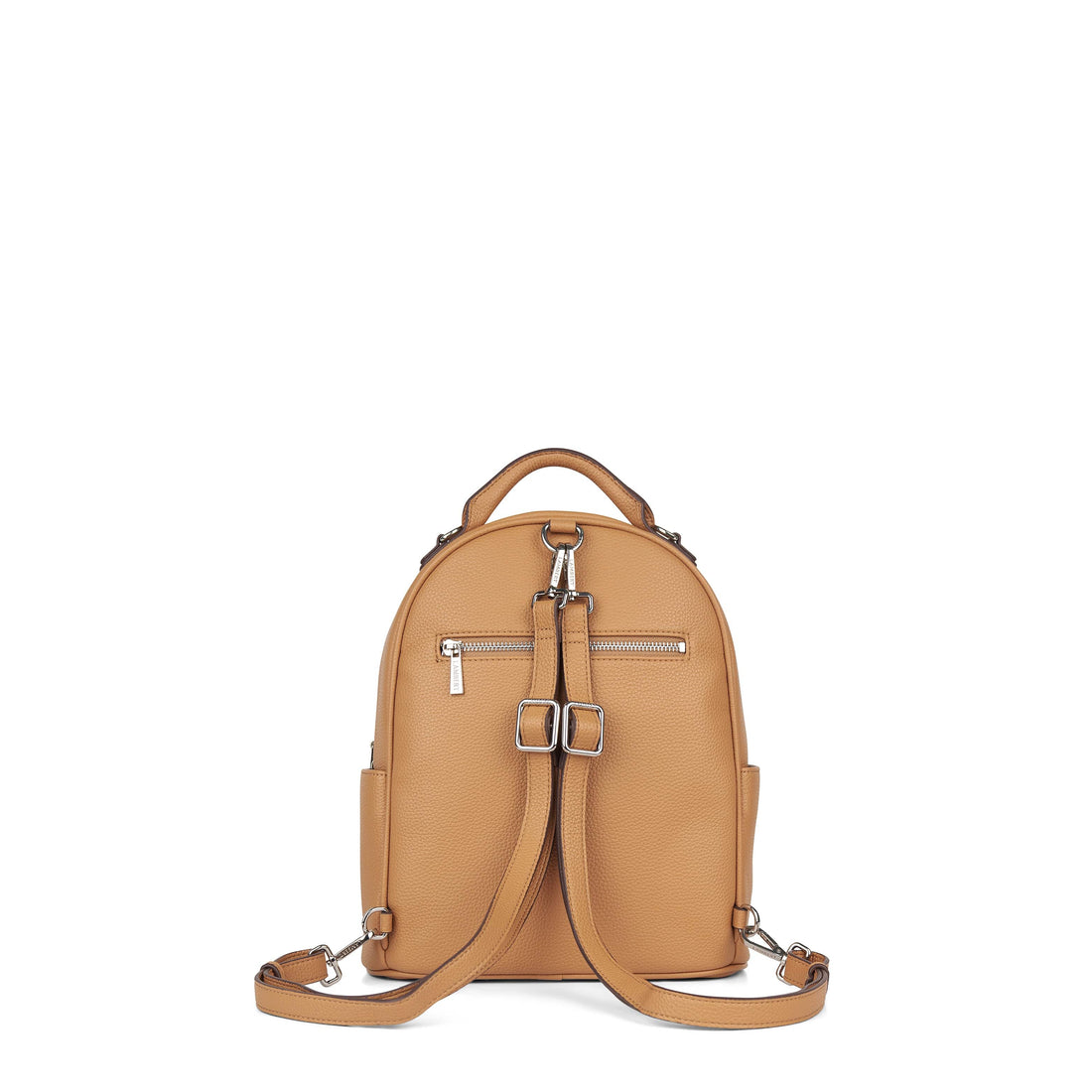 Le Maude - Sac à dos 3-en-1 en cuir vegan camel