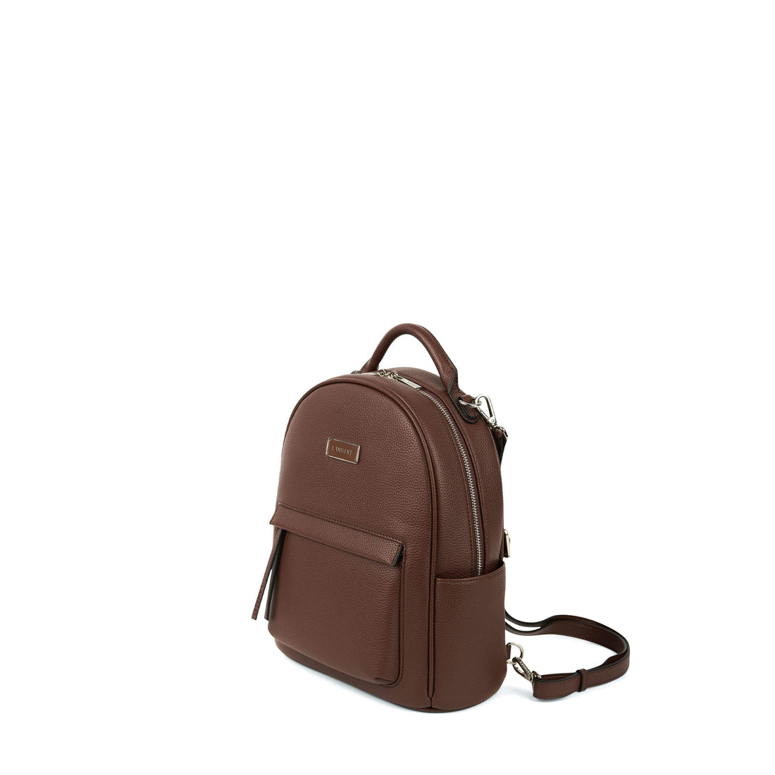 Le Maude - Sac à dos 3-en-1 en cuir vegan chocolate
