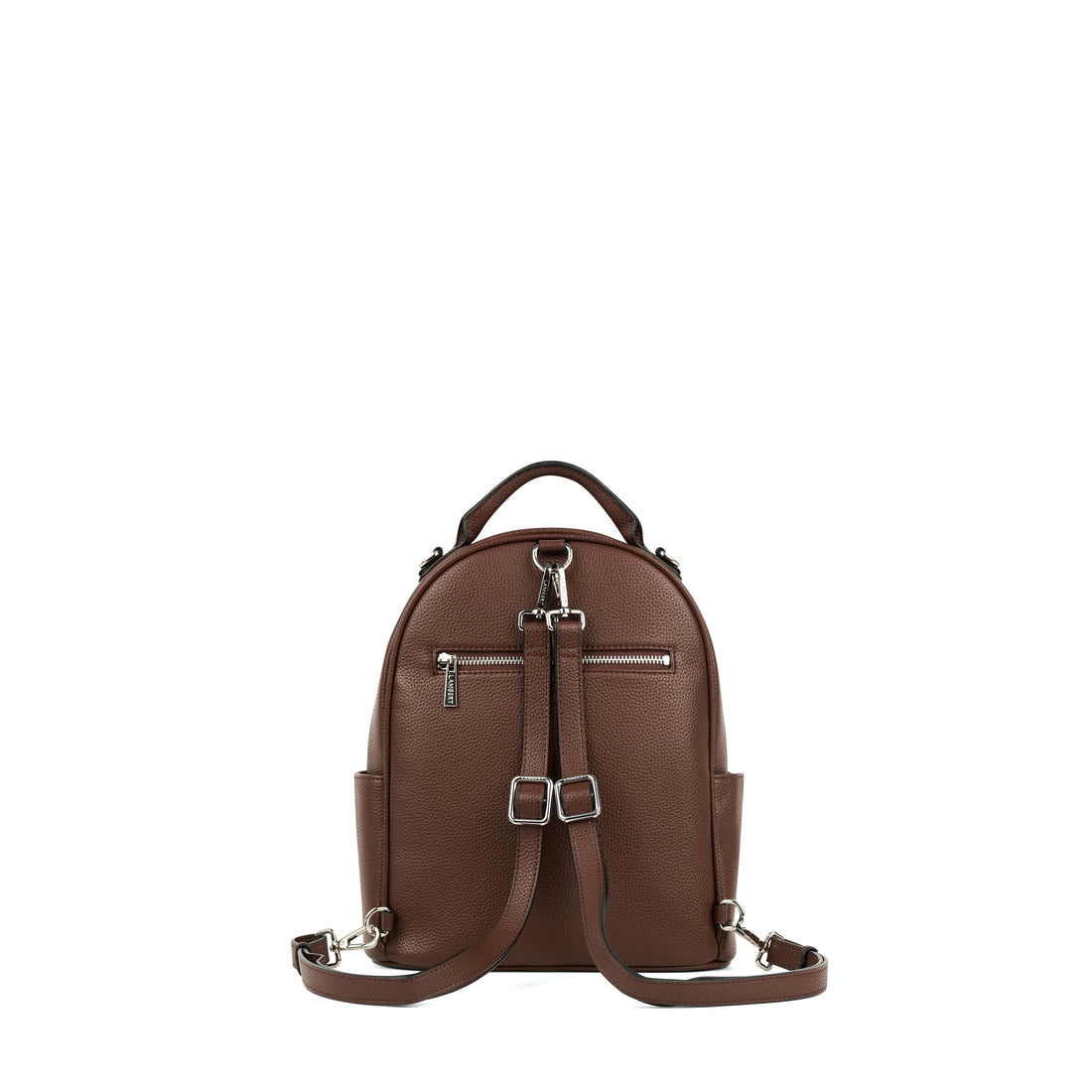 Le Maude - Sac à dos 3-en-1 en cuir vegan chocolate