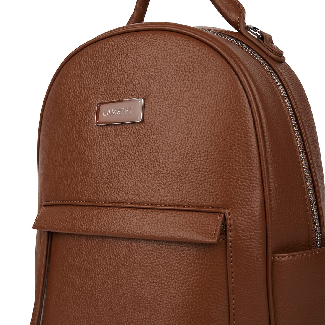 Le Maude - Sac à dos 3-en-1 en cuir vegan hazelnut