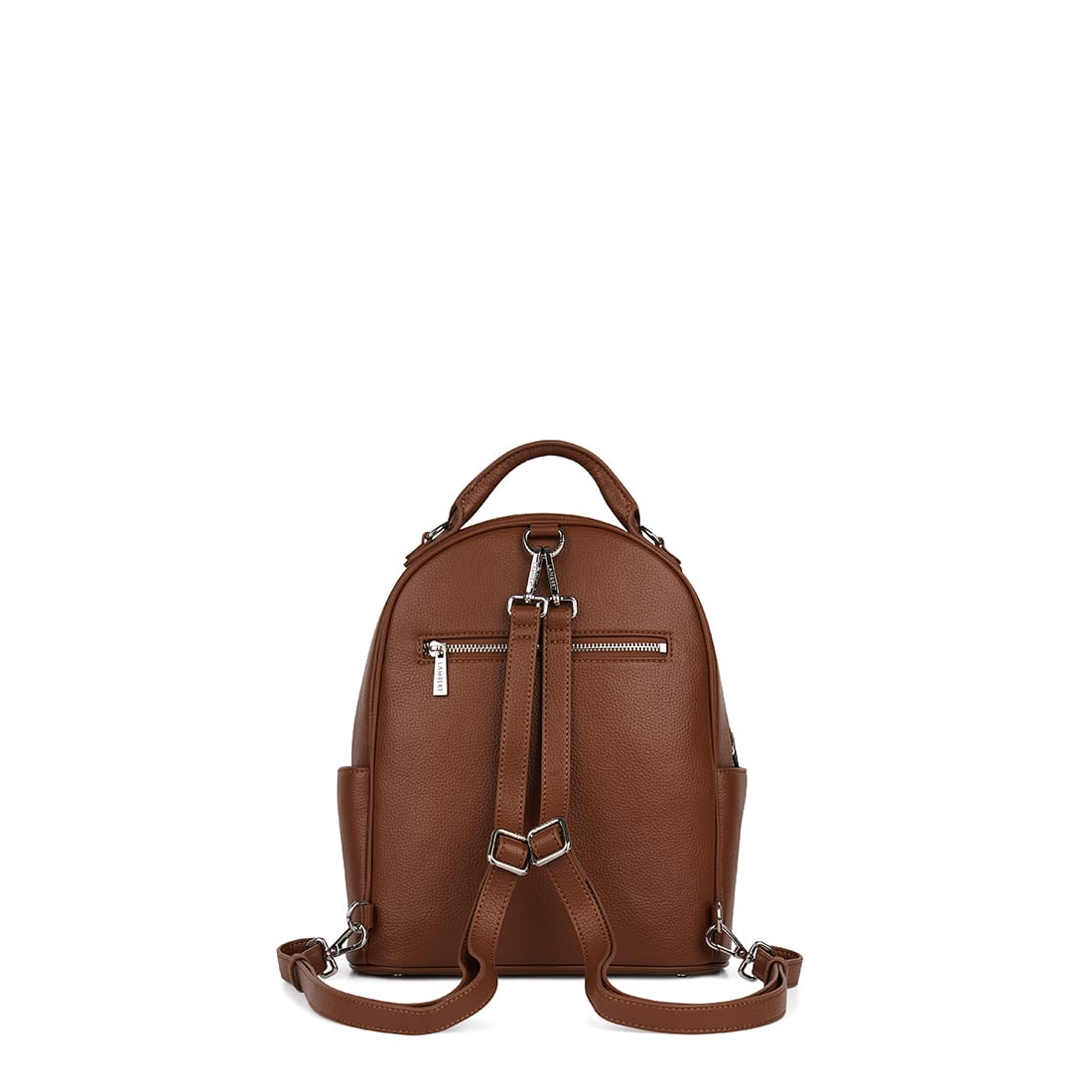 Le Maude - Sac à dos 3-en-1 en cuir vegan hazelnut