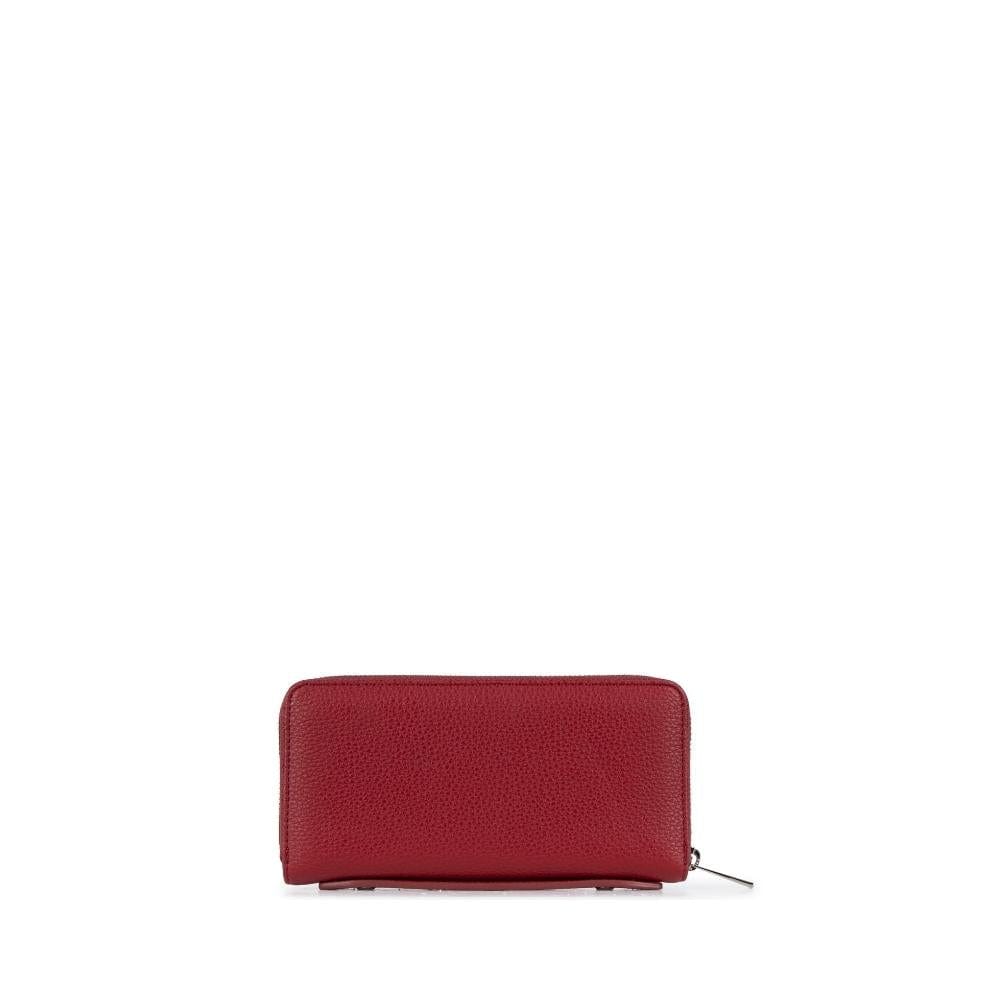 Le Meli - Portefeuille en cuir vegan rouge