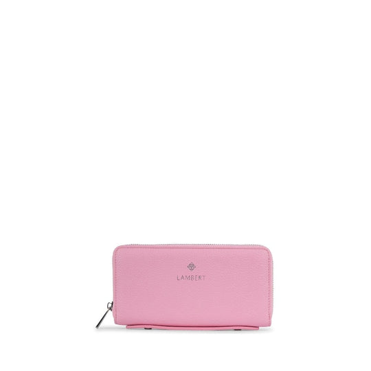 Le Meli - Portefeuille en cuir vegan whisper pink