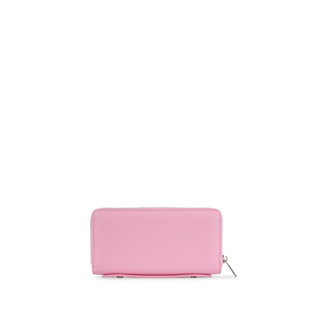 Le Meli - Portefeuille en cuir vegan whisper pink