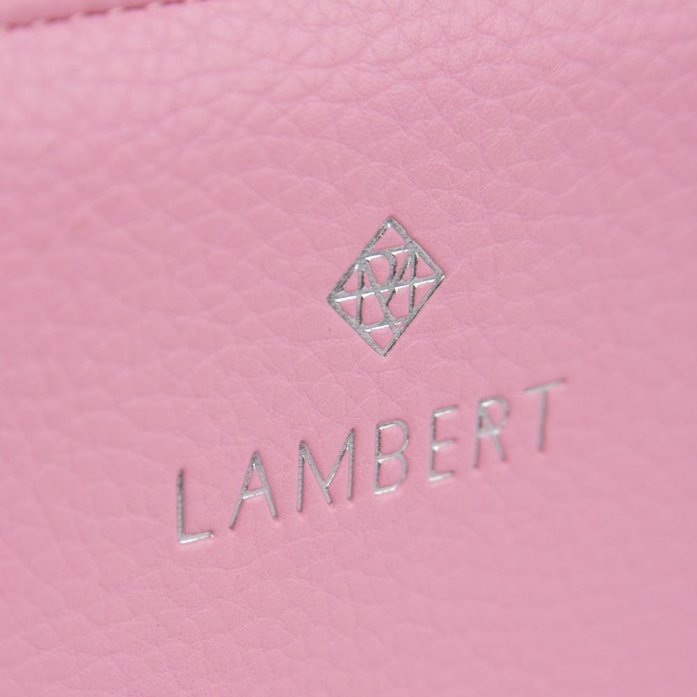 Le Meli - Portefeuille en cuir vegan whisper pink