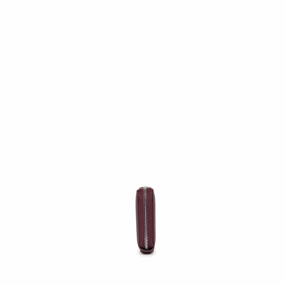 Le Meli - Portefeuille en cuir vegan cabernet