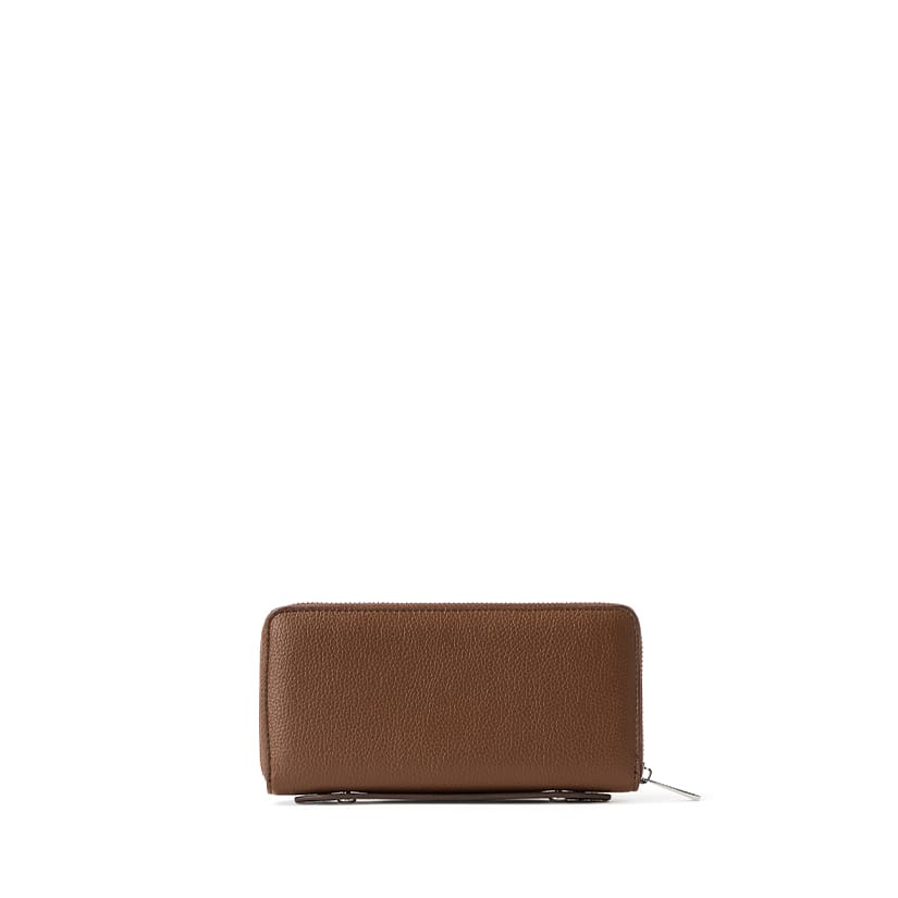 Le Meli – Portefeuille en cuir vegan hazelnut