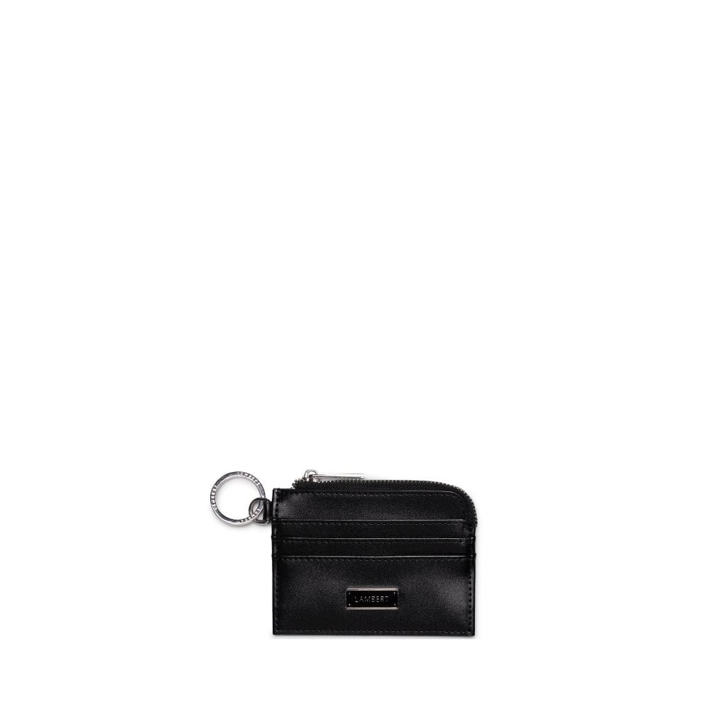 Le Melody - Porte-cartes en cuir vegan noir