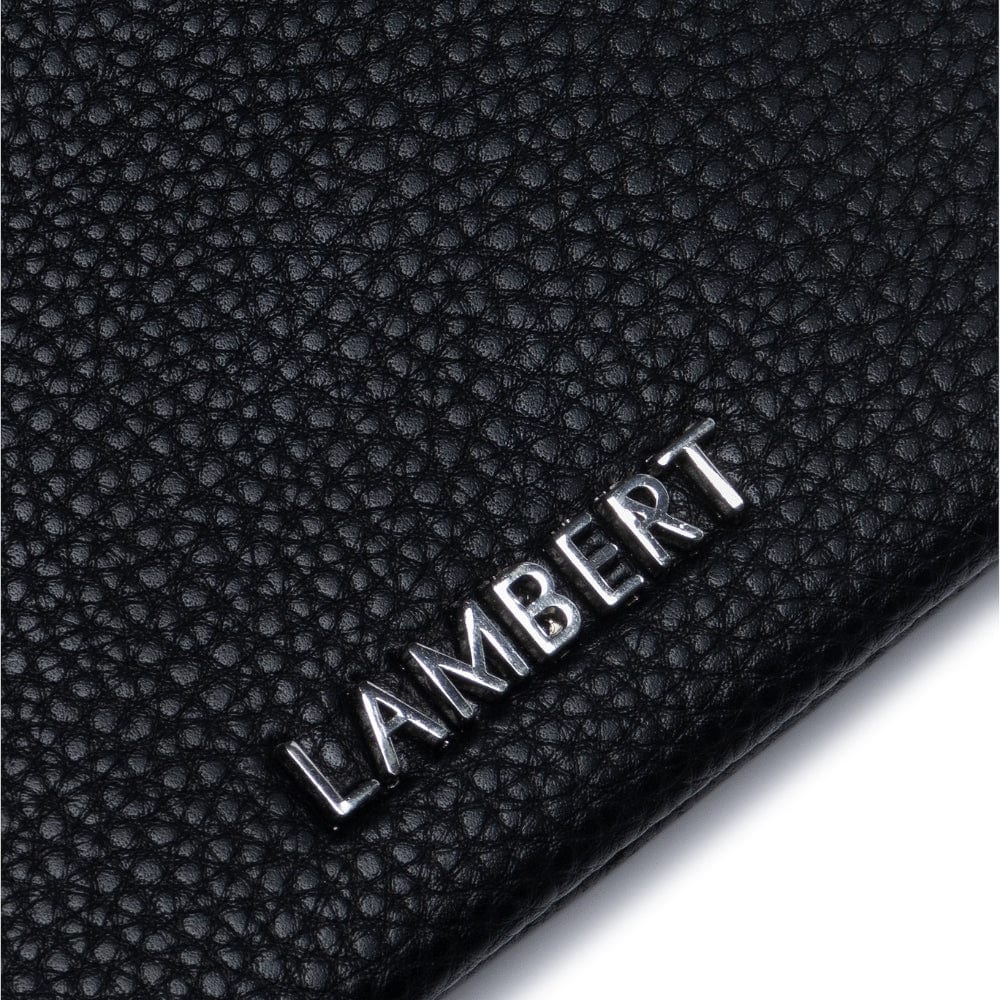 Le Mila - Protège carnet de santé en cuir vegan noir – Lambert