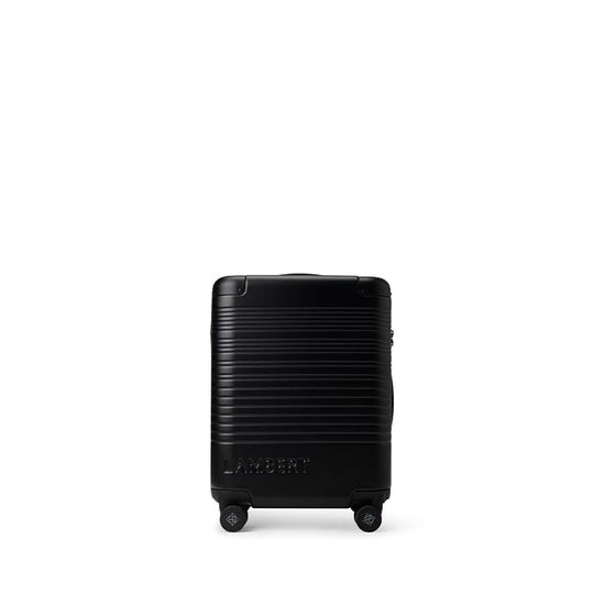 The Berlin – Black Expandable Carry-On Suitcase