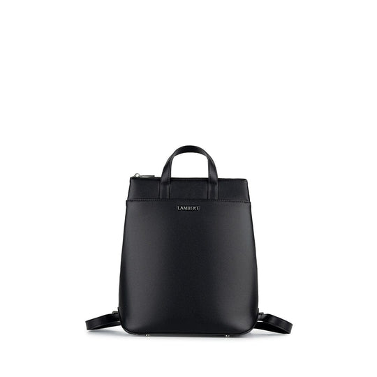The Millie - Black Vegan Leather Backpack