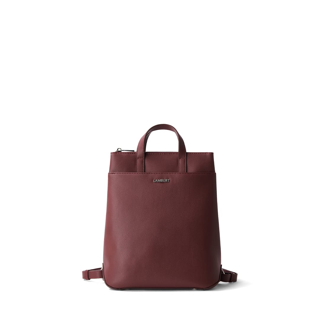 Le Millie - Sac à dos en cuir vegan cassis
