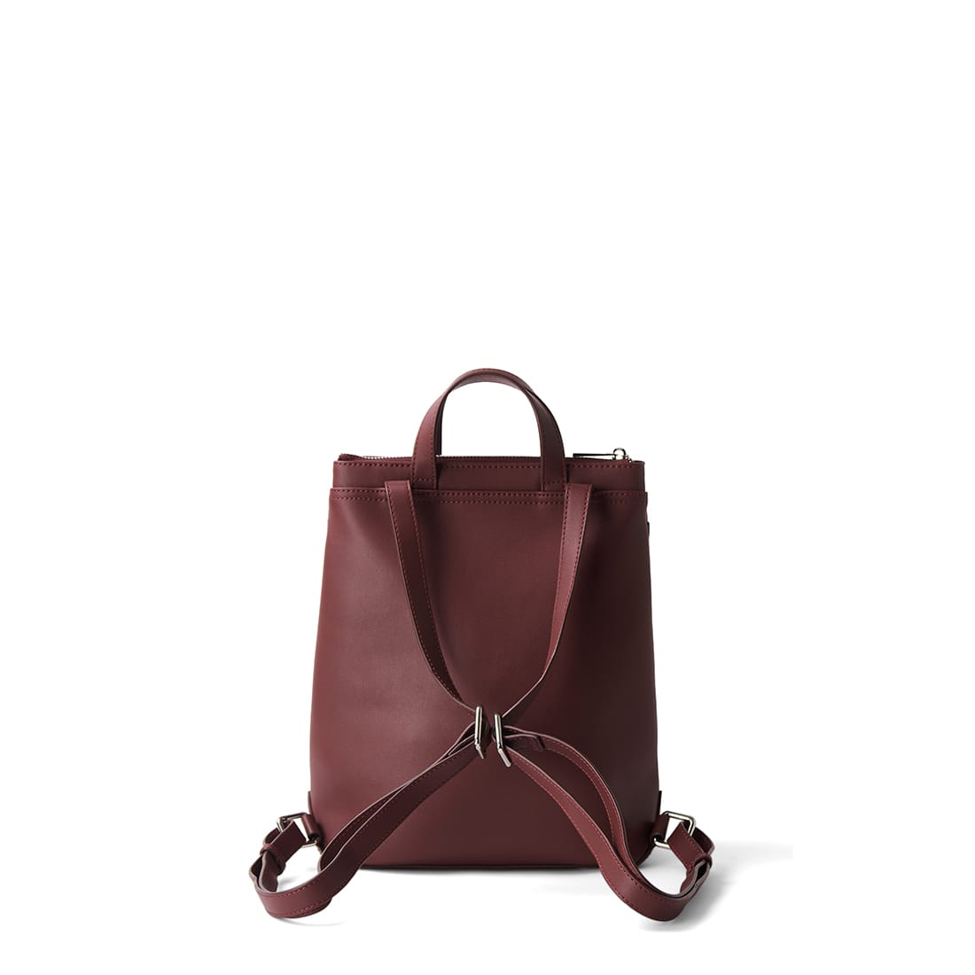 Le Millie - Sac à dos en cuir vegan cassis