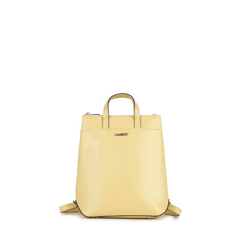 Le Millie - Sac à dos en cuir vegan honey