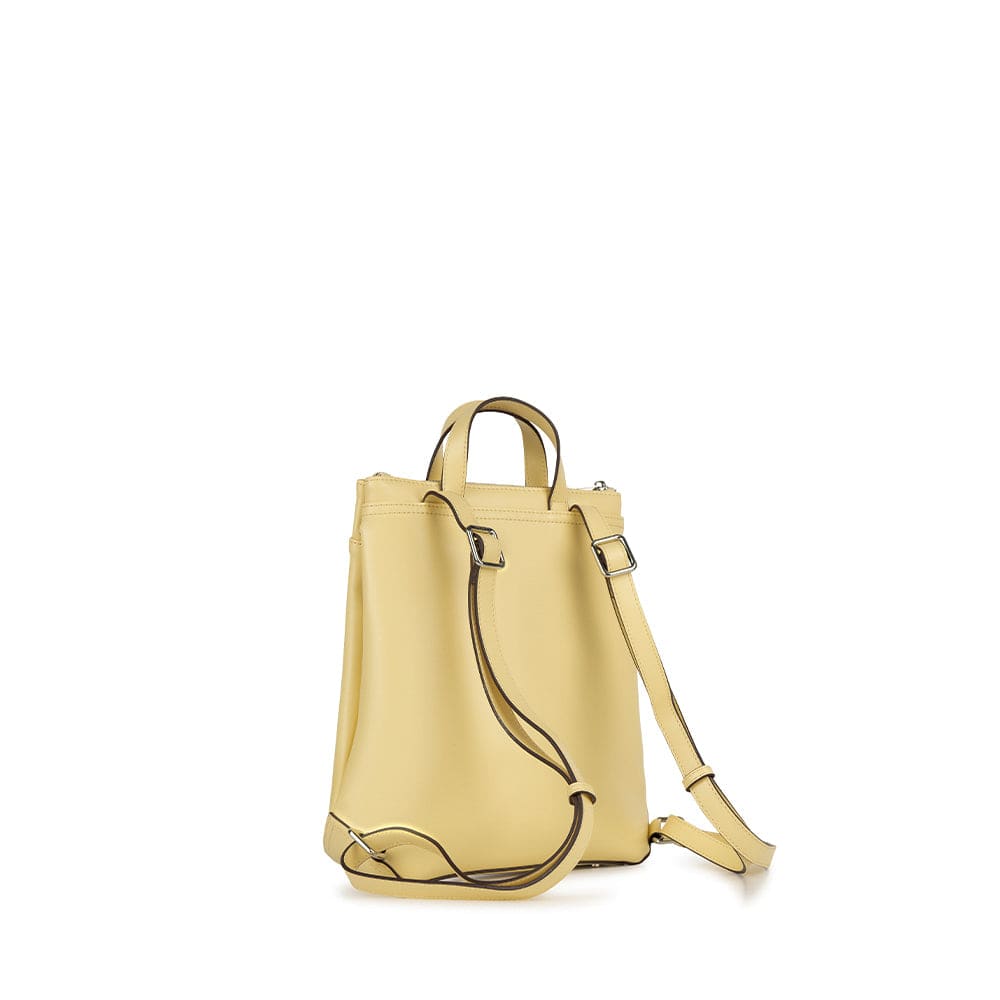 Le Millie - Sac à dos en cuir vegan honey