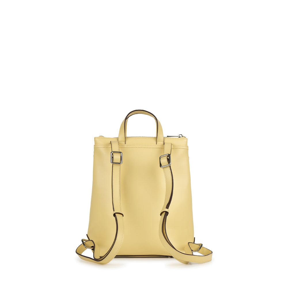 Le Millie - Sac à dos en cuir vegan honey
