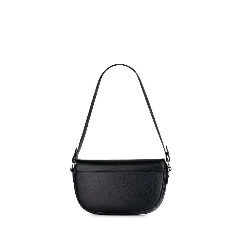 The Nadia - 2-in-1 Black Vegan Leather Handbag – Lambert
