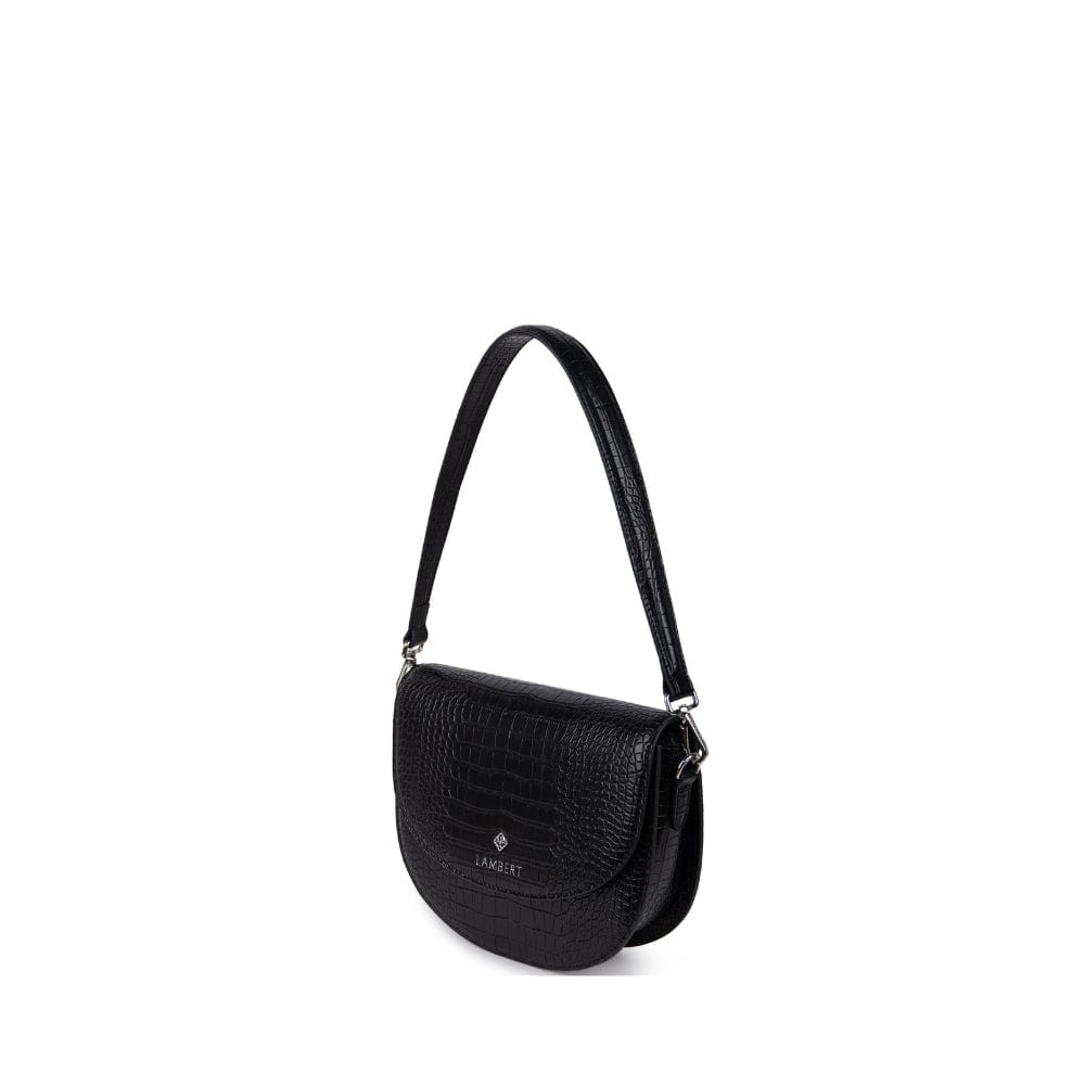 The Naomi - Black Vegan Leather 2-in-1 Handbag