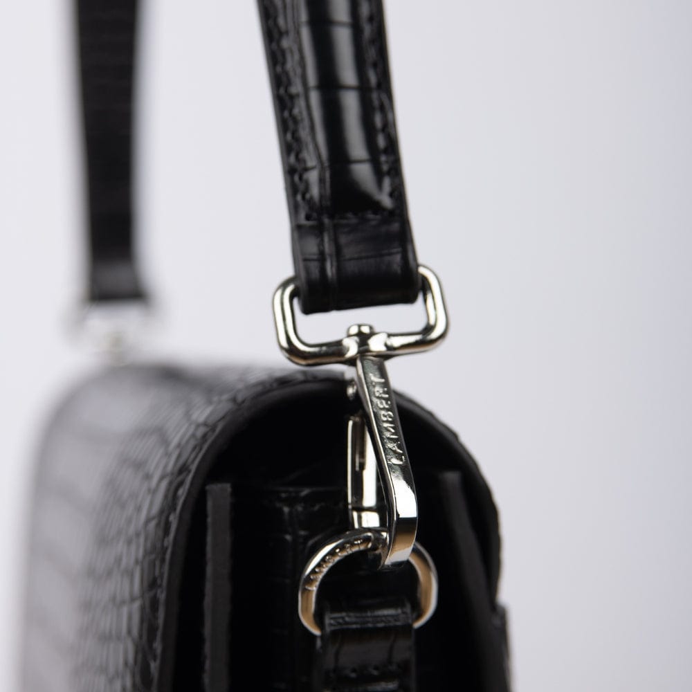 The Naomi - Black Vegan Leather 2-in-1 Handbag