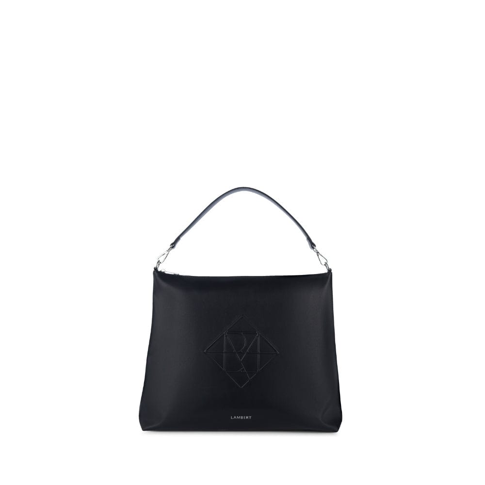 Le Nellie - Sac fourre-tout en cuir vegan noir