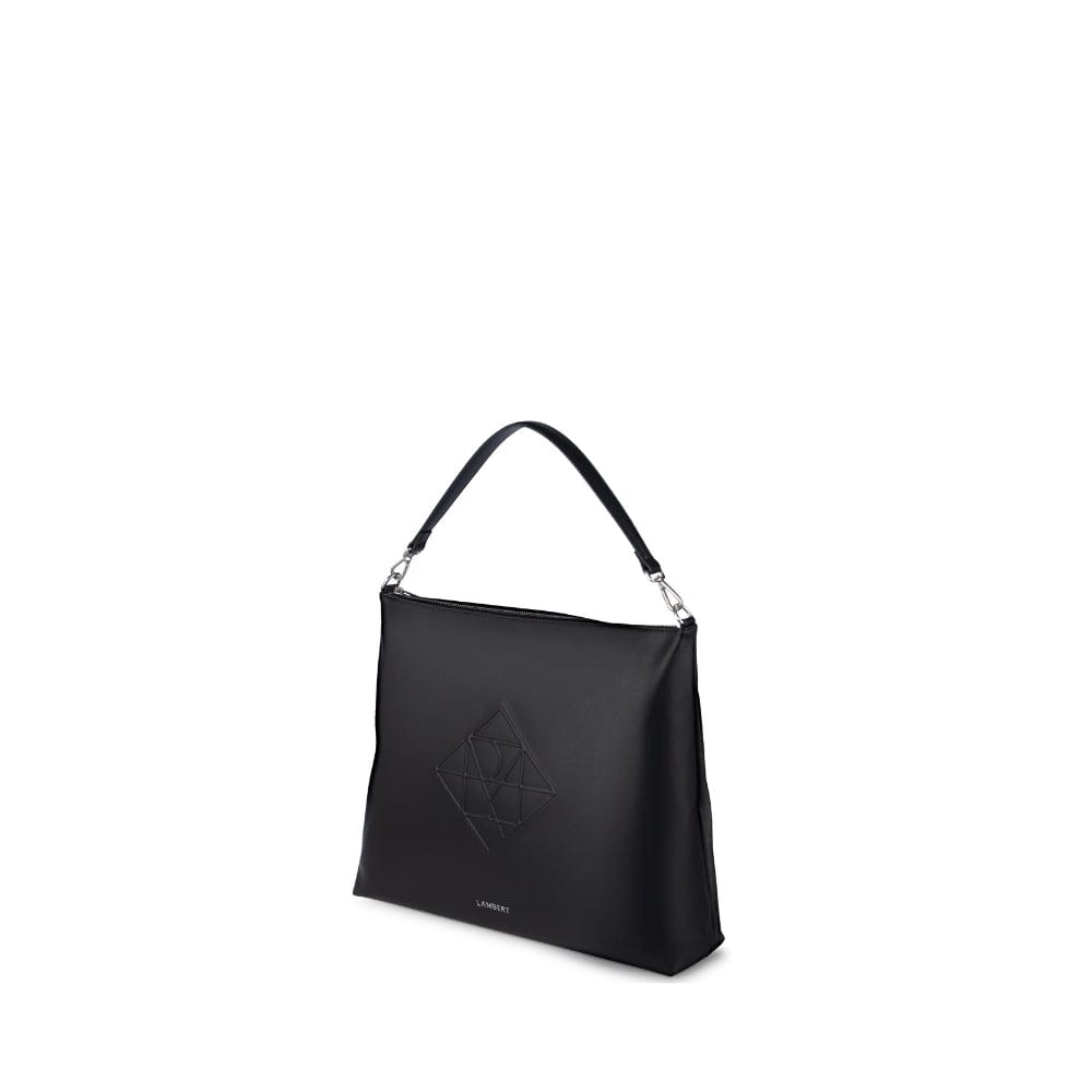 Le Nellie - Sac fourre-tout en cuir vegan noir