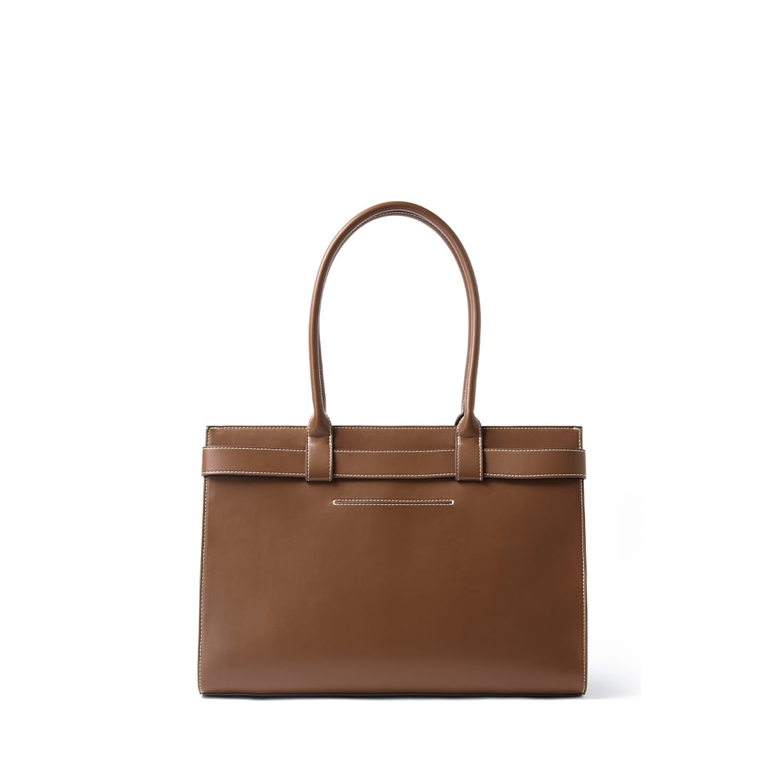 The Odelia – Hazelnut Vegan Leather Tote Bag