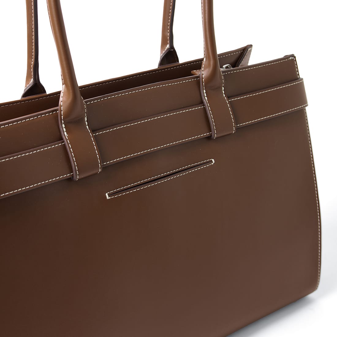 The Odelia – Hazelnut Vegan Leather Tote Bag
