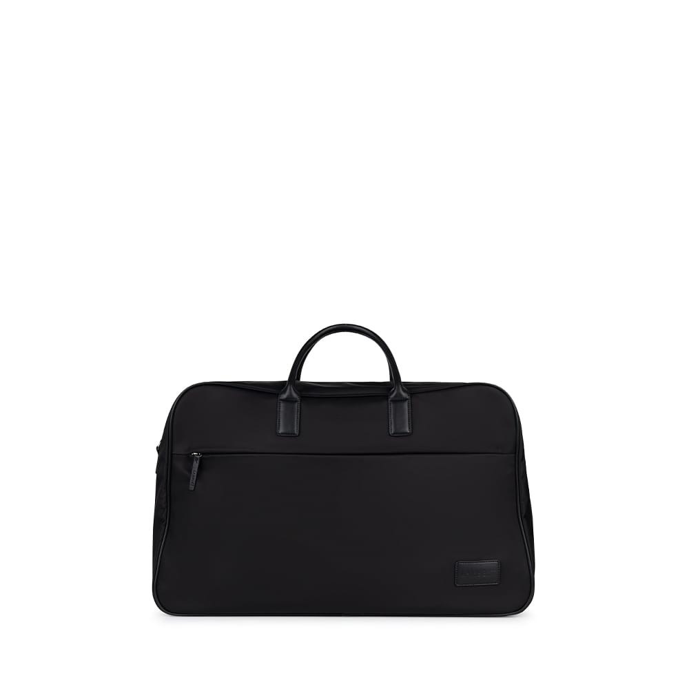 The Oslo - Black Recycled Nylon Travel Bag