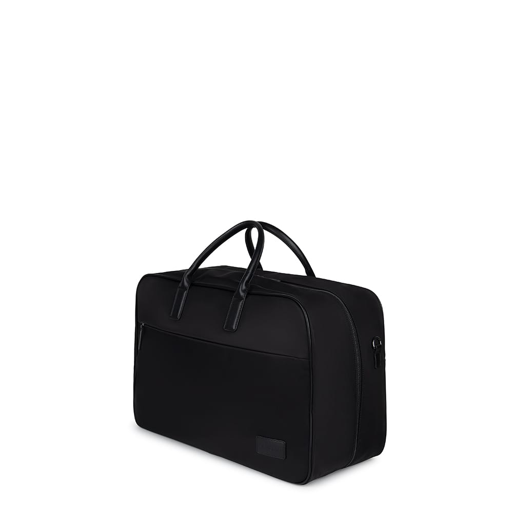 The Oslo - Black Recycled Nylon Travel Bag