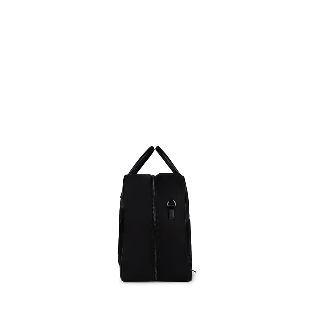 The Oslo - Black Recycled Nylon Travel Bag