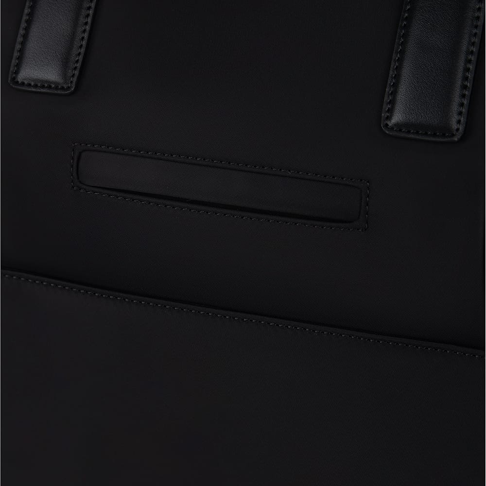 The Oslo - Black Recycled Nylon Travel Bag