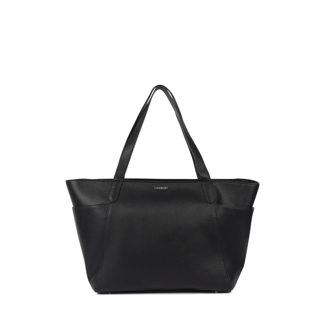 Le Paige – Grand sac fourre-tout en cuir vegan noir
