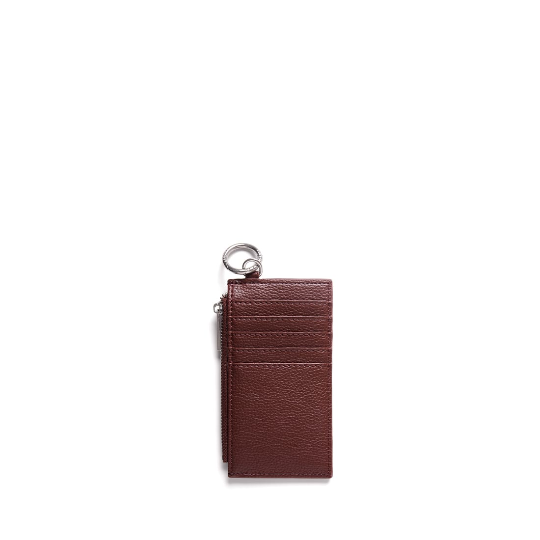 The Phoebe - Cassis Vegan Leather Card Holder
