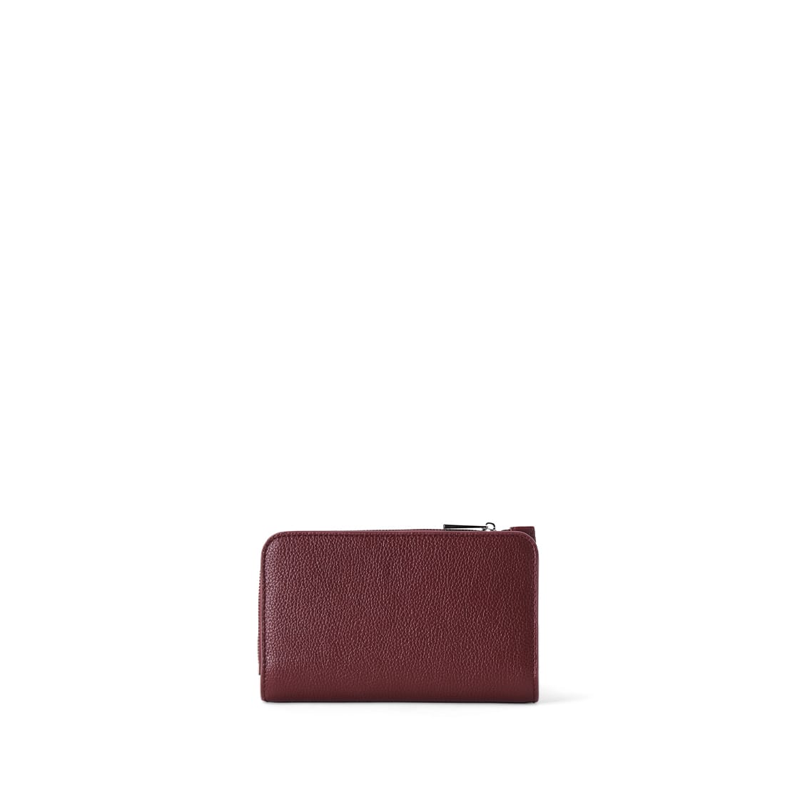 Le Quinn - Portefeuille en cuir vegan cassis
