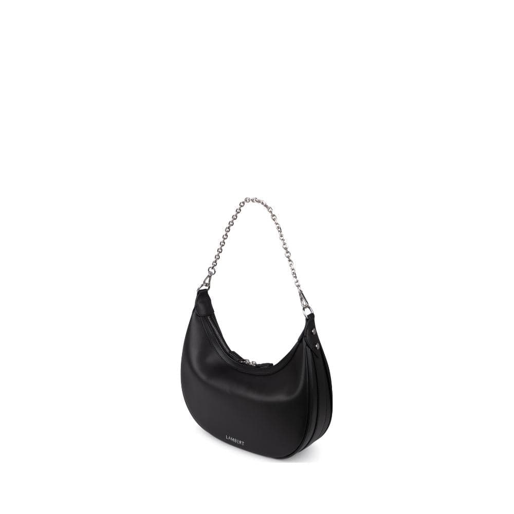 Le Rachel - Sac à main 2-en-1 en cuir vegan noir