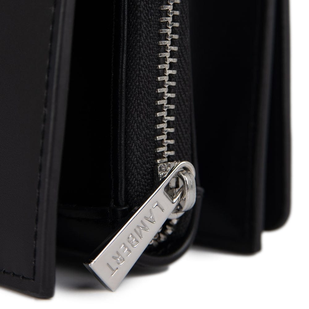 Le Rebecca - Sac bandoulière en cuir vegan noir recyclé