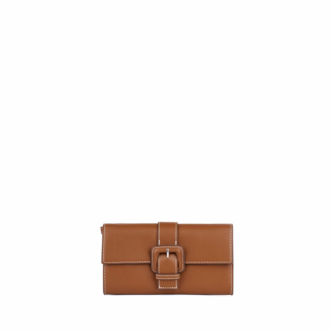 The Renee – 2-in-1 Vegan Leather Wallet  in Affogato