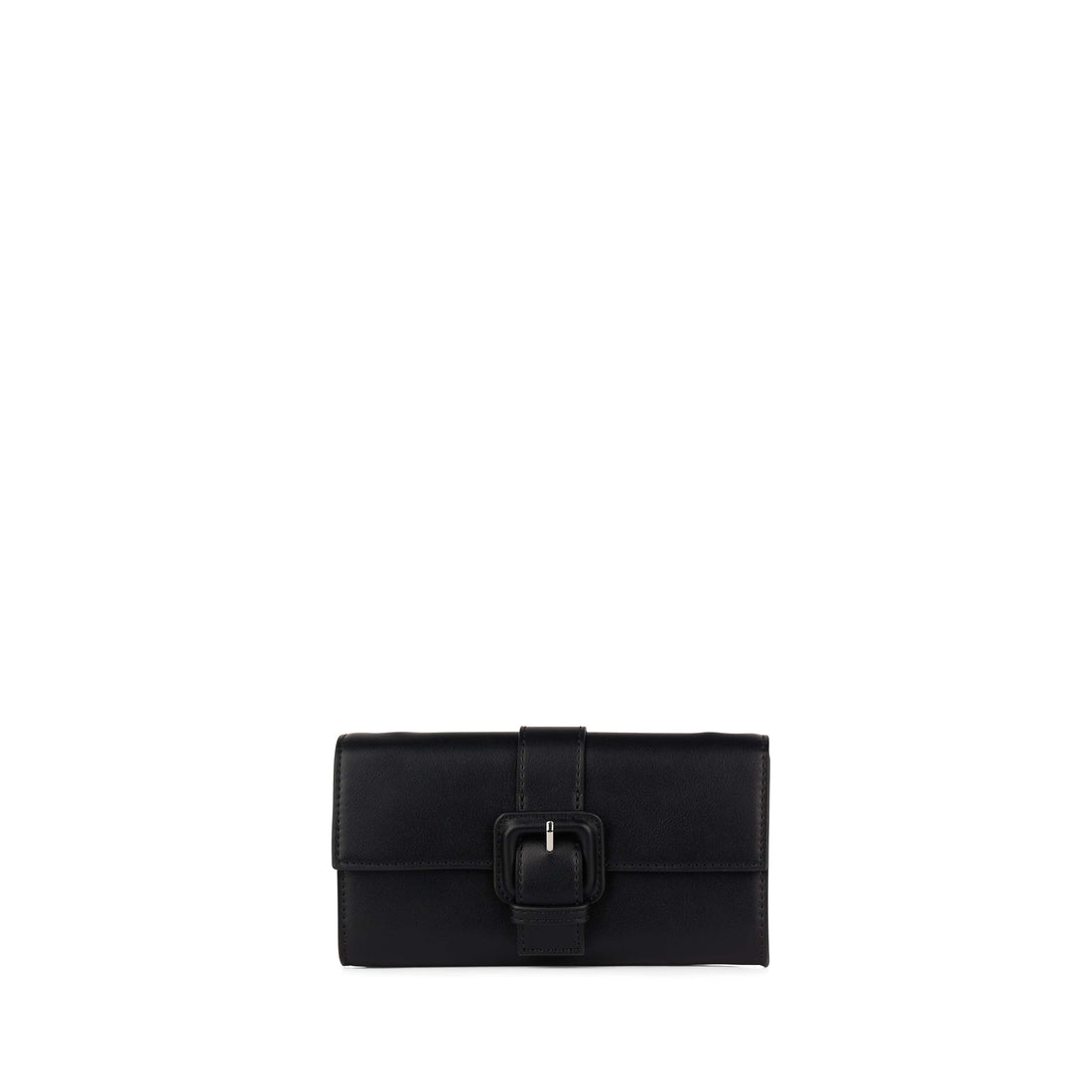 The Renee – 2-in-1 Vegan Leather Wallet  in Black