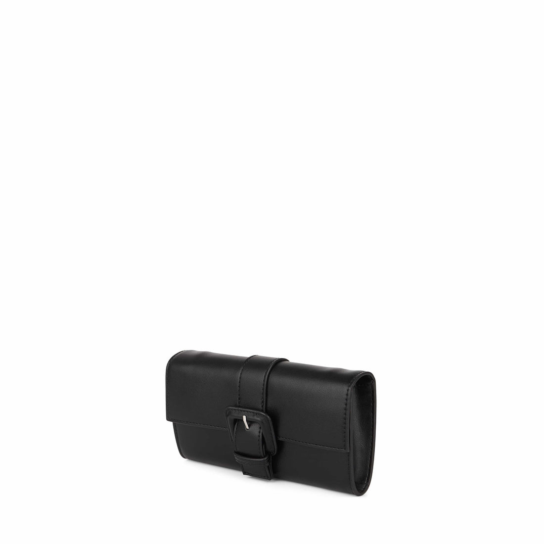 The Renee – 2-in-1 Vegan Leather Wallet  in Black