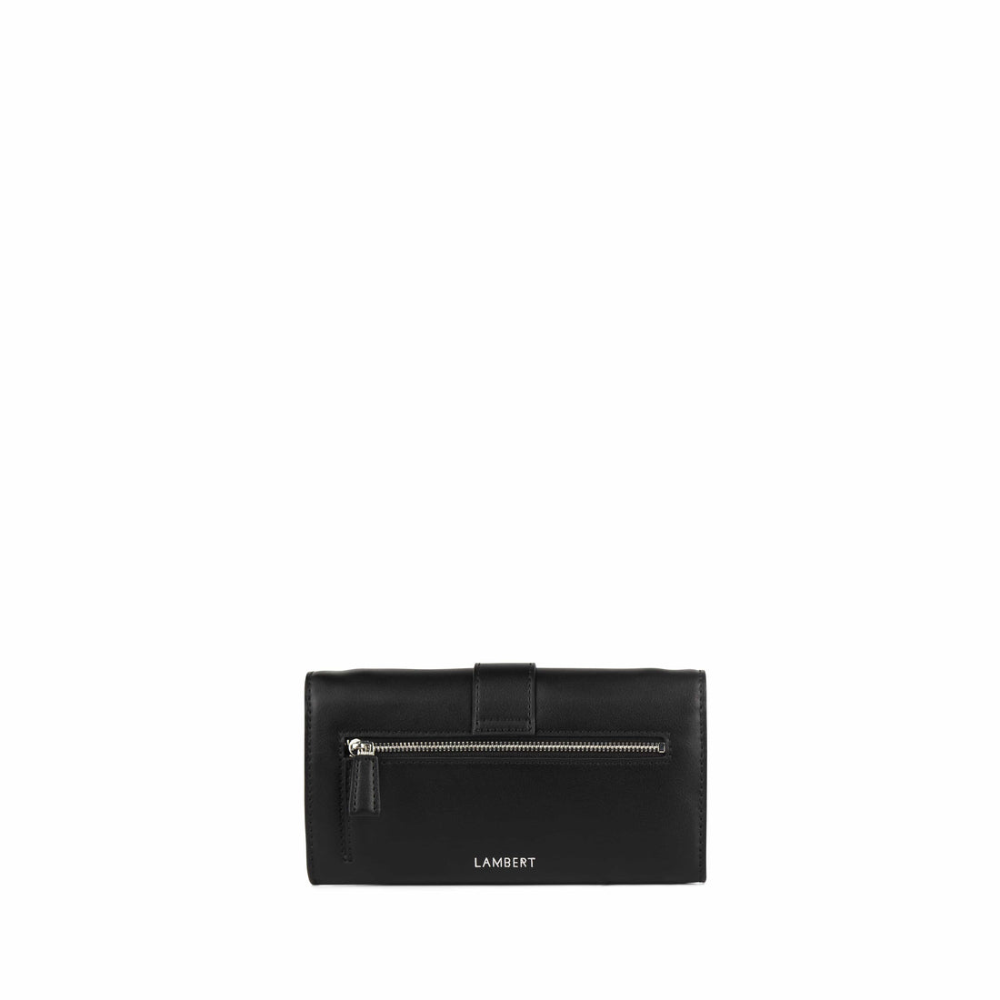The Renee – 2-in-1 Vegan Leather Wallet  in Black