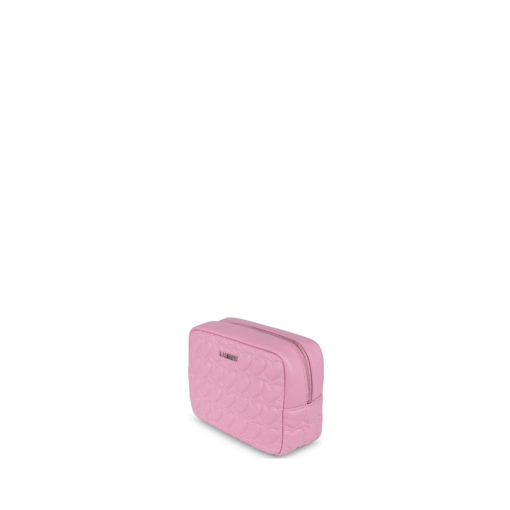 La Rosie - Trousse de toilette matelassé en cuir vegan whisper pink –  Lambert