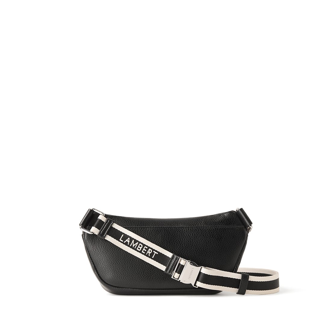 Le Sammy – Sac banane en cuir vegan noir