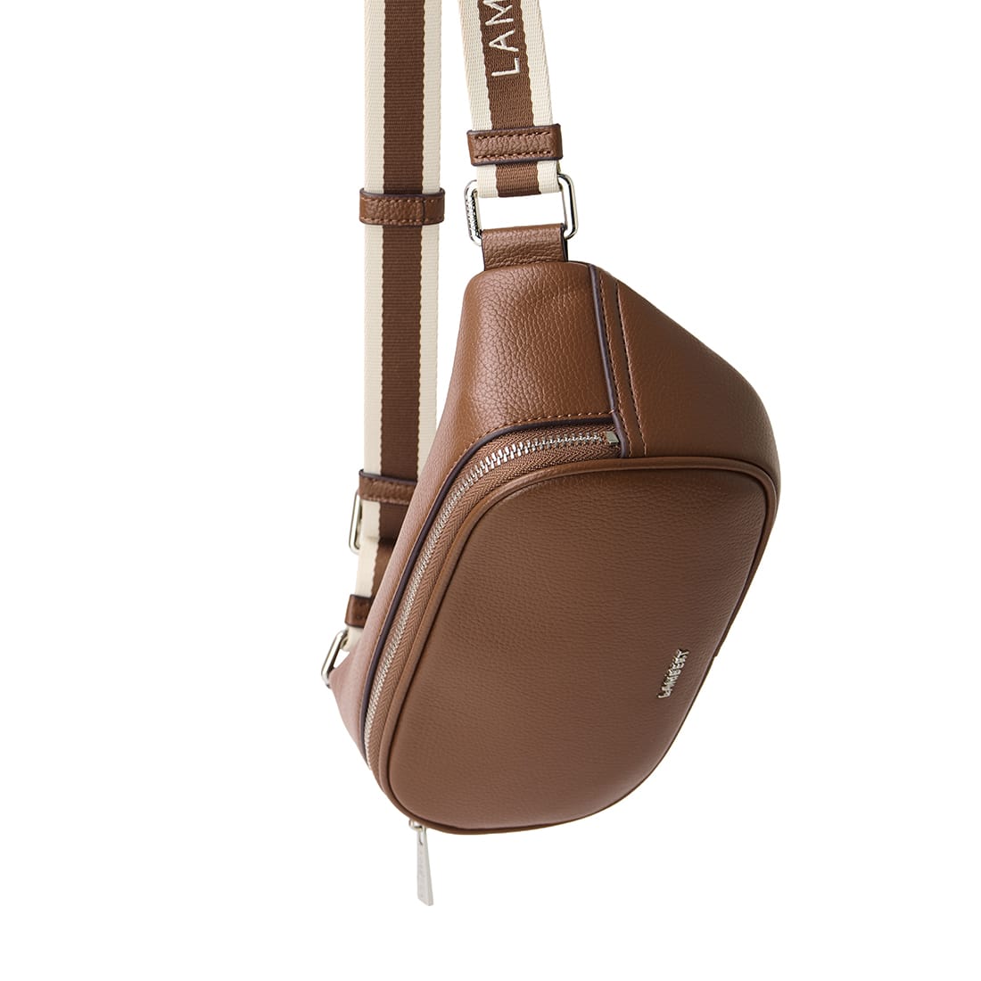 The Sammy - Hazelnut Vegan Leather Belt Bag