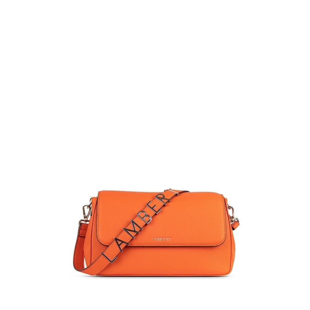 The Sam - 2-in-1 Papaya Vegan Leather Handbag