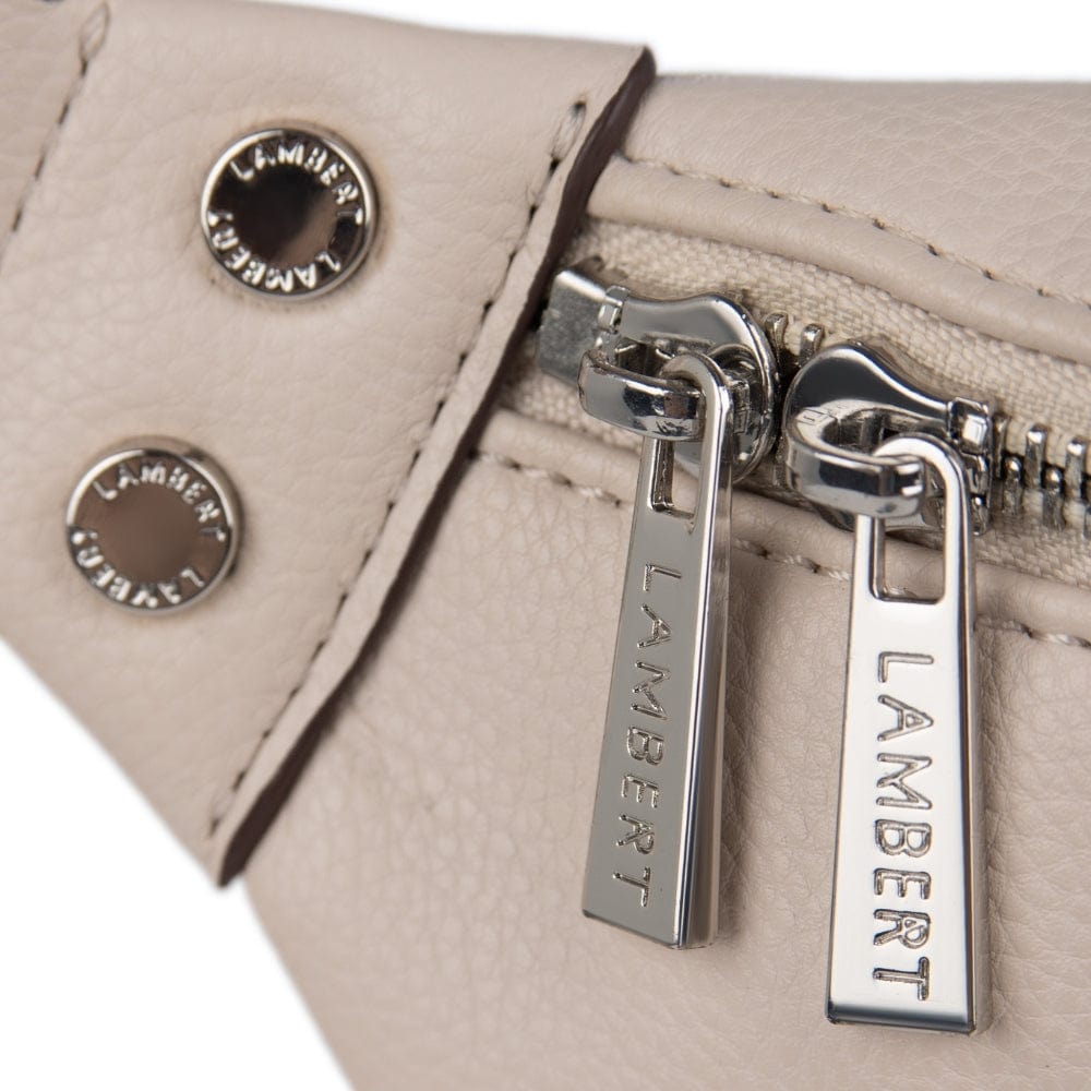 The Sarah - Salt Vegan Leather Belt Bag