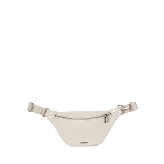 The Sarah - Porcelain Vegan Leather Belt Bag