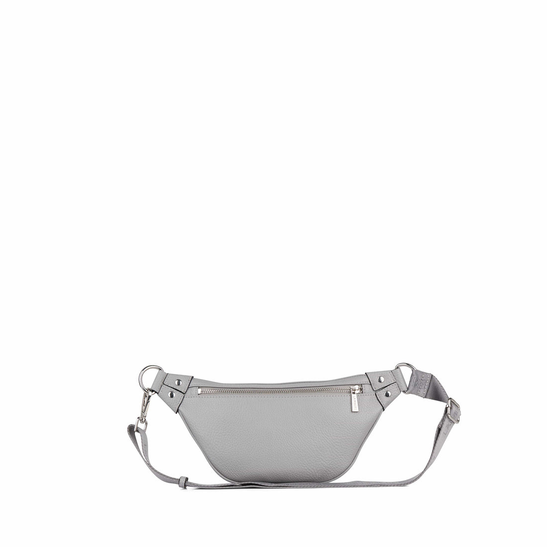 The Sarah – Vegan Leather Belt Bag in Storm