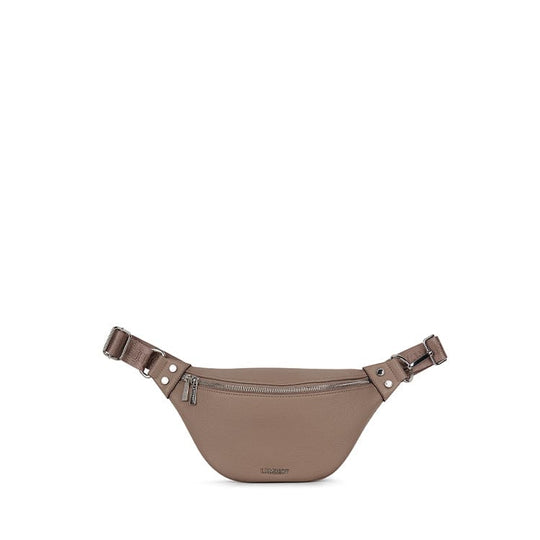 Le Sarah - Sac banane en cuir vegan terra